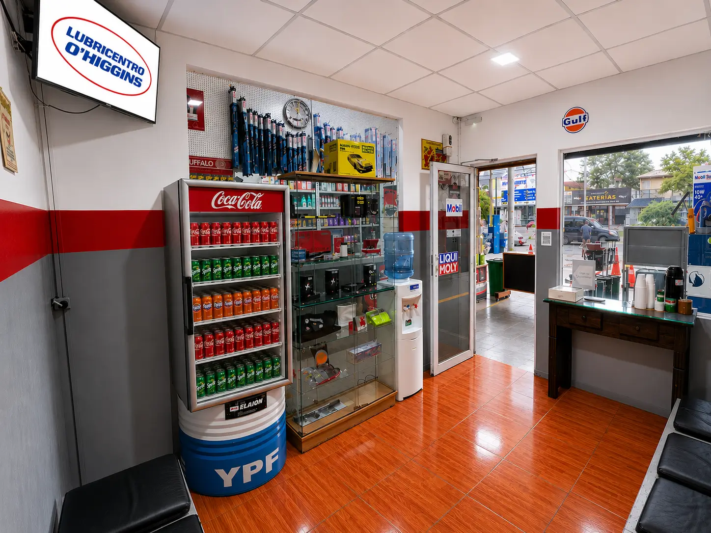Sala de espera Lubricentro O'Higgins - vista 1